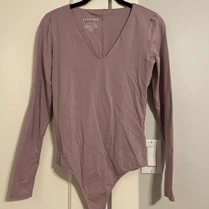 Everlane Long Sleeve V Neck Bodysuit *Never Worn*